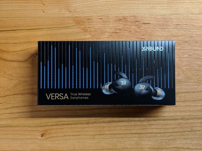 XROUND「VERSA」の箱
